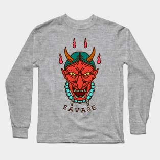 savage Long Sleeve T-Shirt